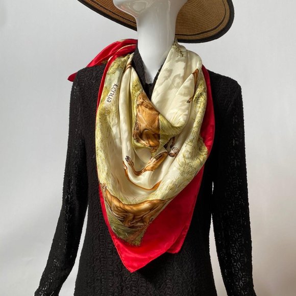 Hermès Kenya Scarf on Silk Jacquard - Picture 4 of 16